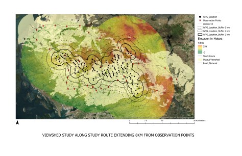 3-Viewshed along route